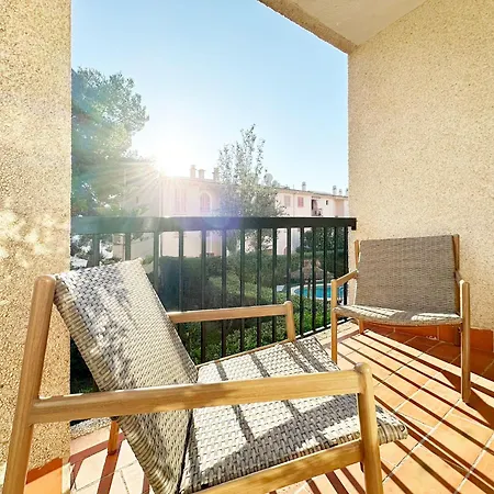 Piso Tamarells Con Balcon Y Piscina Port Pollensa * Port de Pollença