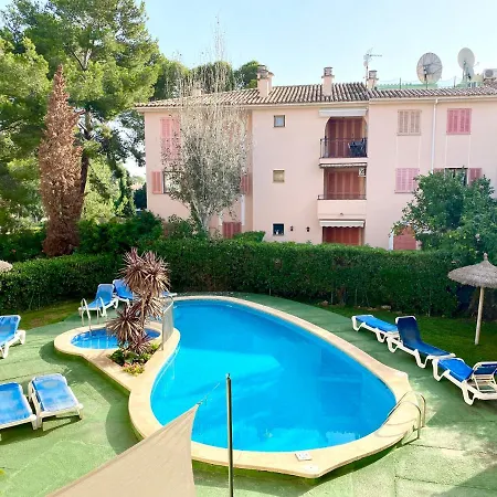 Piso Tamarells Con Balcon Y Piscina Port Pollensa *